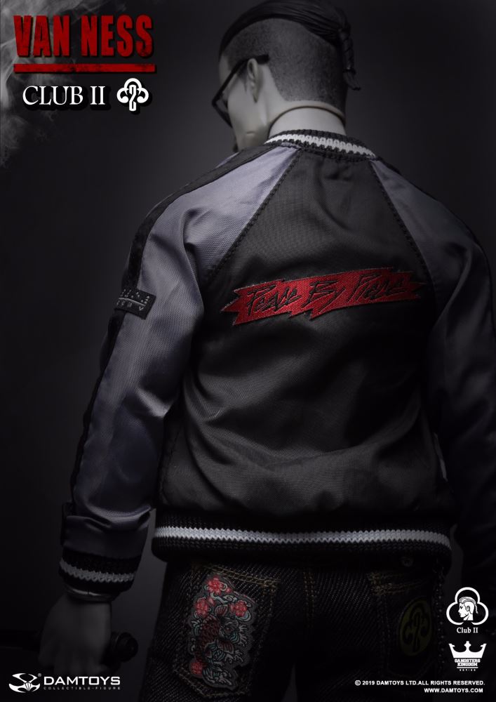 DAMTOYS : 1/6 Gangster Kingdom Wu Jianhao Van Ness [Limited Gray Special Edition] GK017S
