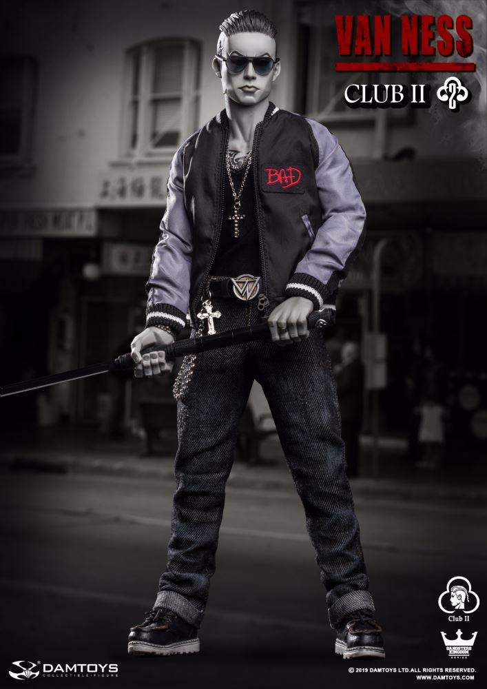 DAMTOYS : 1/6 Gangster Kingdom Wu Jianhao Van Ness [Limited Gray Special Edition] GK017S
