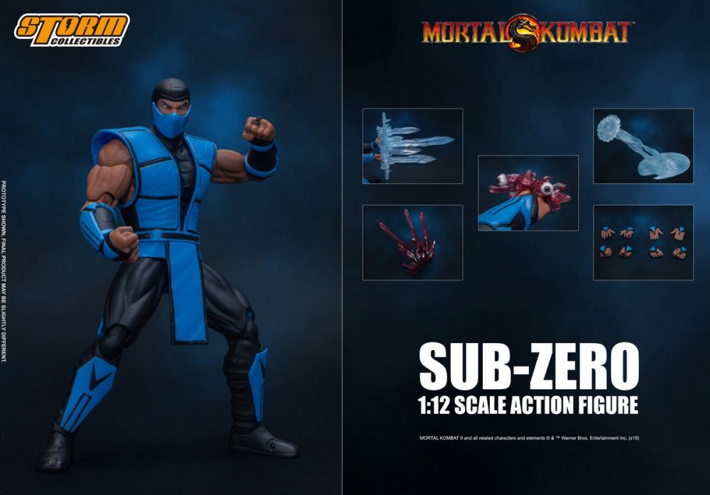 Storm Collectibles : 1/12 Mortal Combat - SUB-ZERO