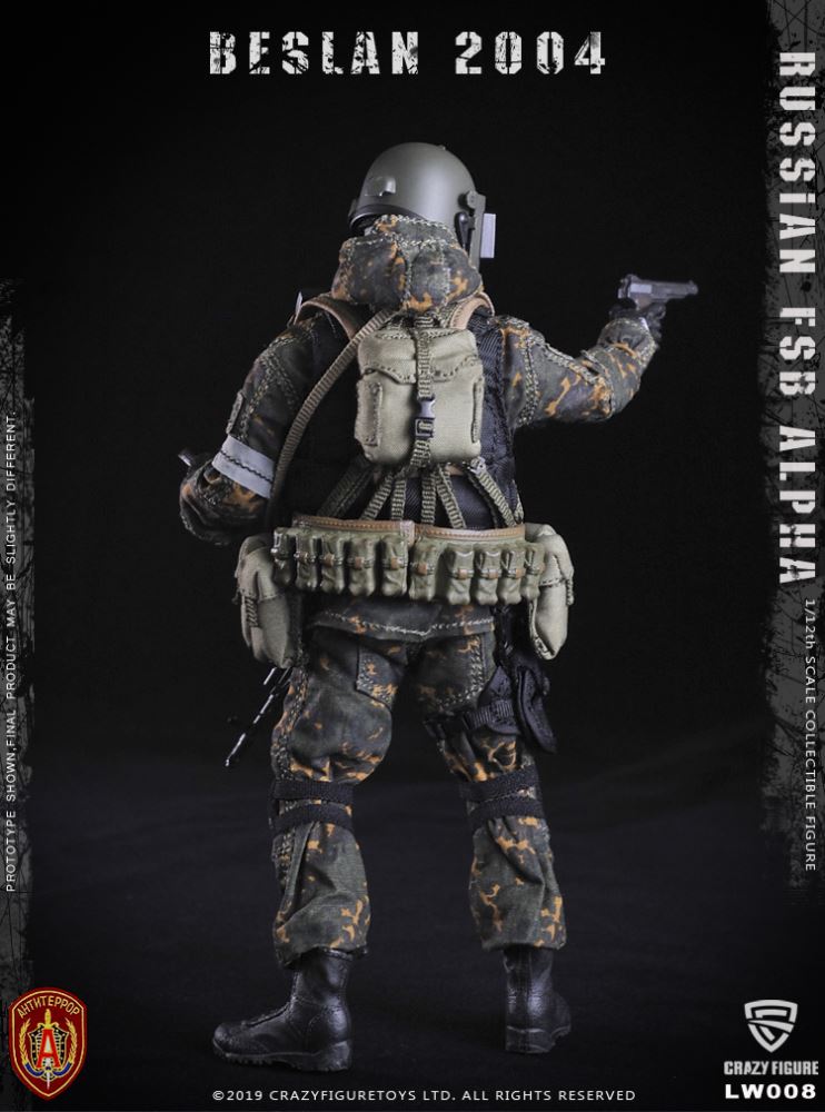 Crazy Figure : 1/12 Russian Alpha Special Forces-Grenade Hand
