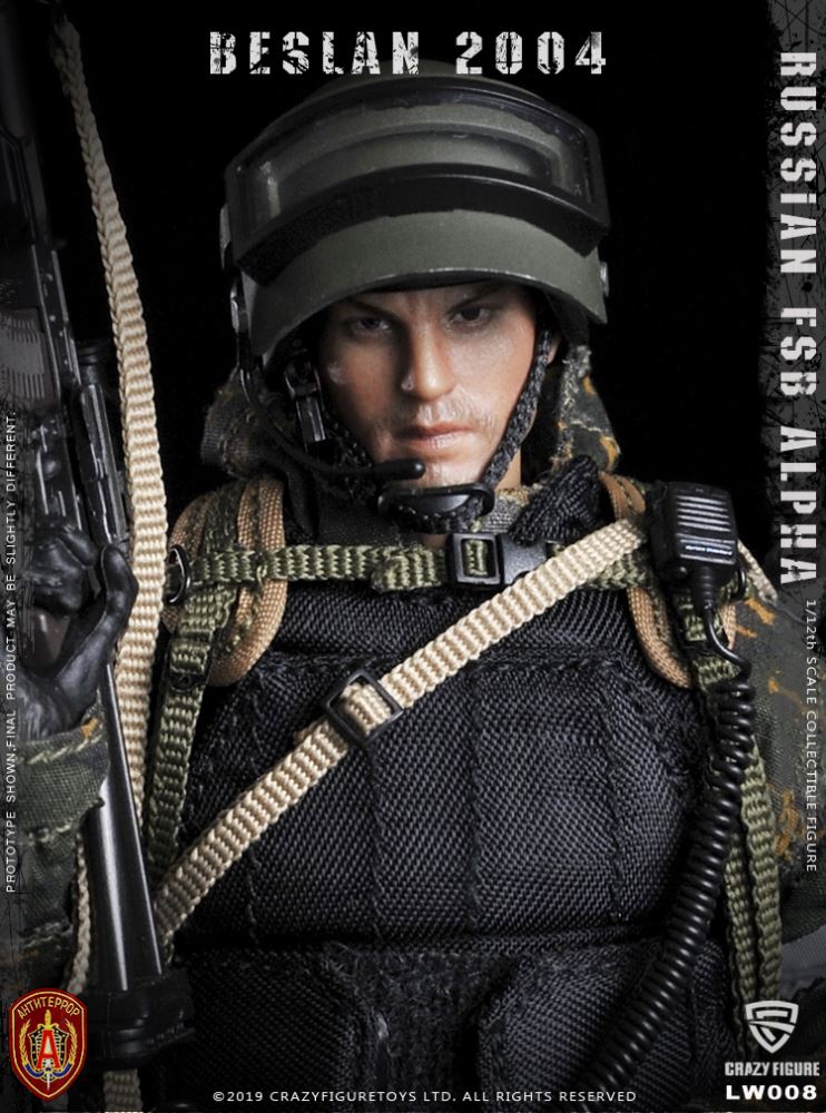Crazy Figure : 1/12 Russian Alpha Special Forces-Grenade Hand