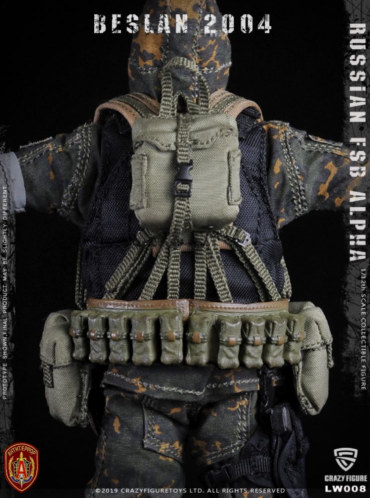 Crazy Figure : 1/12 Russian Alpha Special Forces-Grenade Hand
