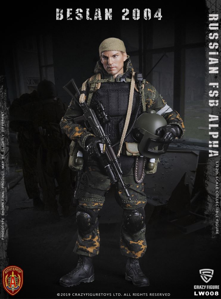 Crazy Figure : 1/12 Russian Alpha Special Forces-Grenade Hand