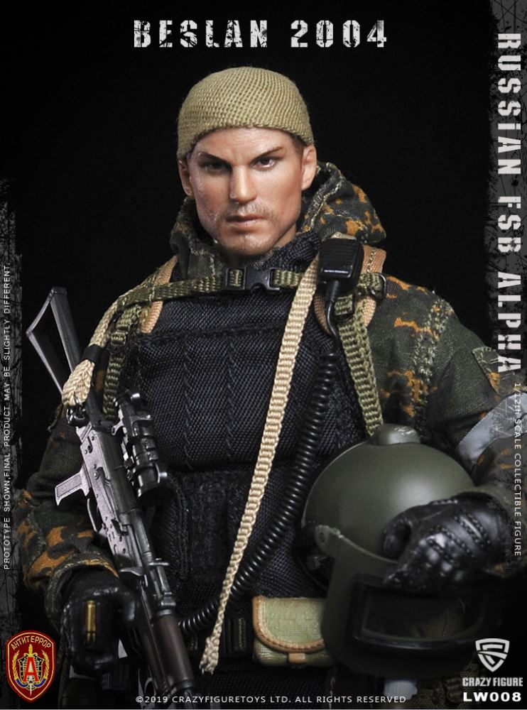 Crazy Figure : 1/12 Russian Alpha Special Forces-Grenade Hand