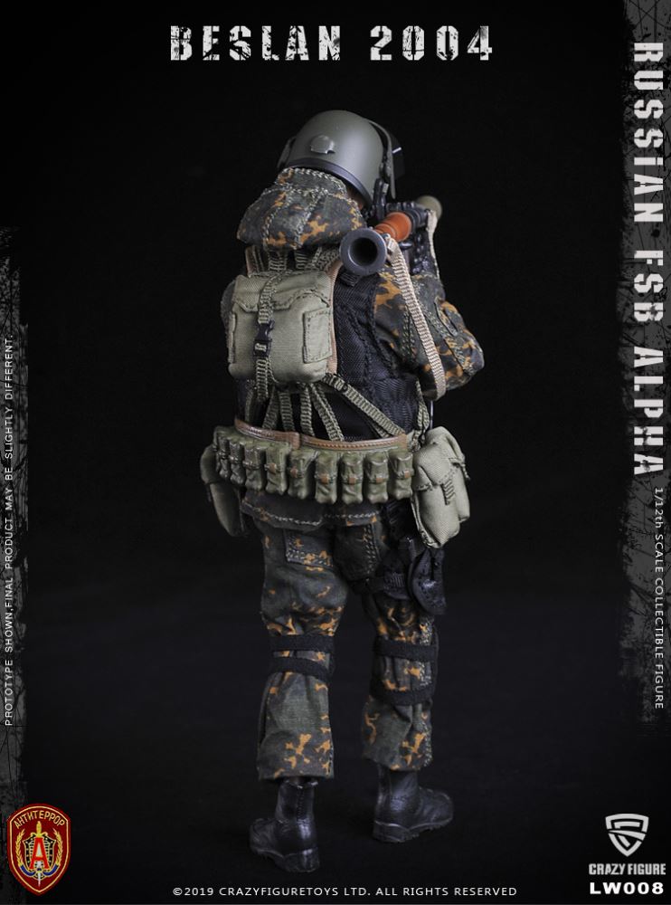 Crazy Figure : 1/12 Russian Alpha Special Forces-Grenade Hand