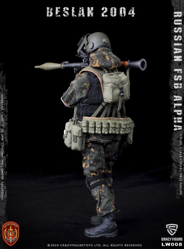 Crazy Figure : 1/12 Russian Alpha Special Forces-Grenade Hand