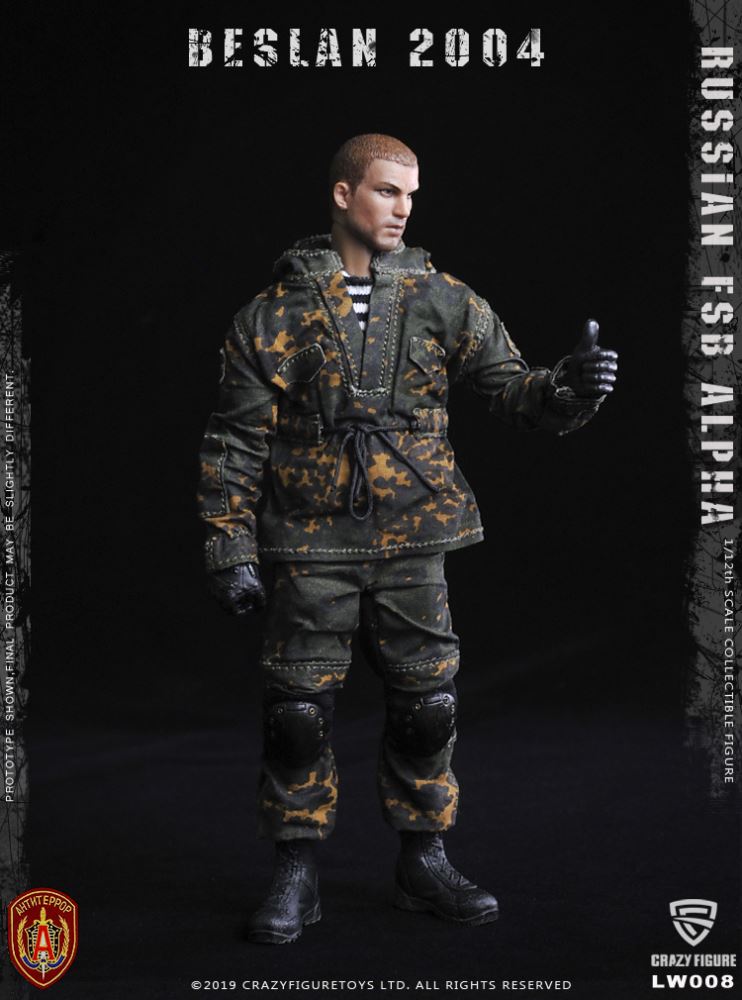 Crazy Figure : 1/12 Russian Alpha Special Forces-Grenade Hand