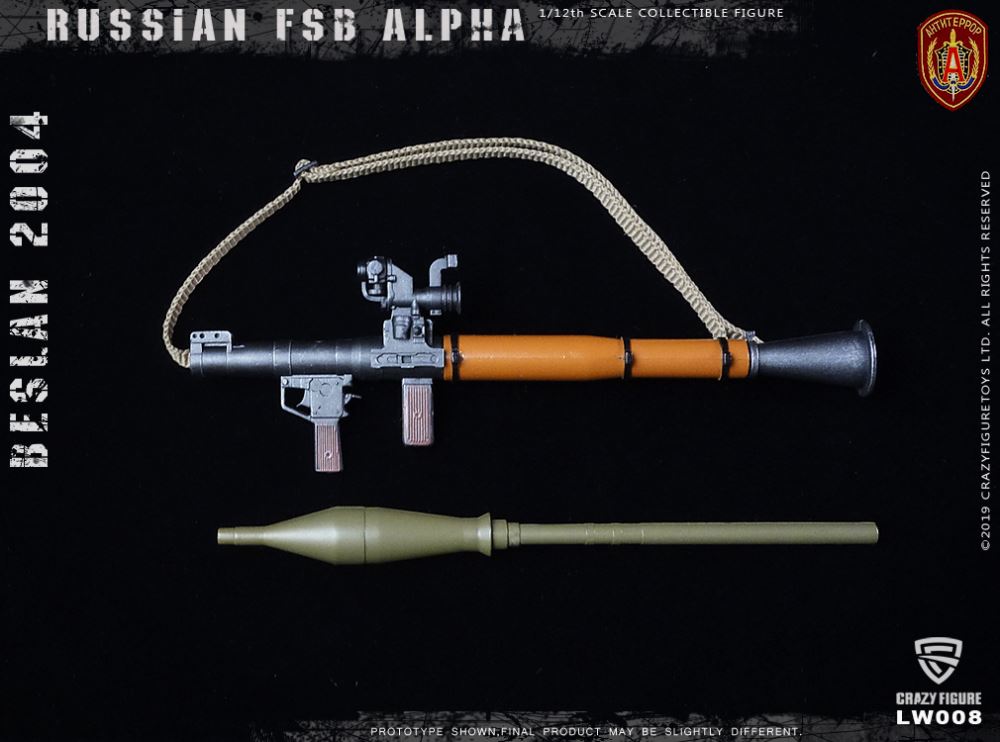 Crazy Figure : 1/12 Russian Alpha Special Forces-Grenade Hand
