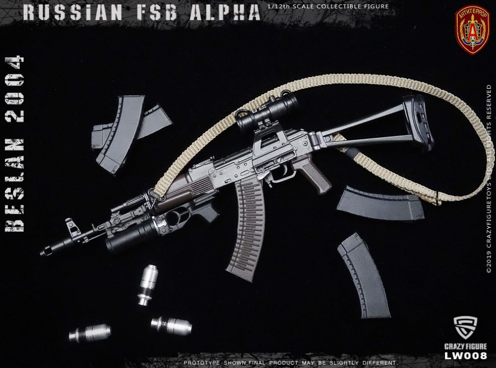 Crazy Figure : 1/12 Russian Alpha Special Forces-Grenade Hand