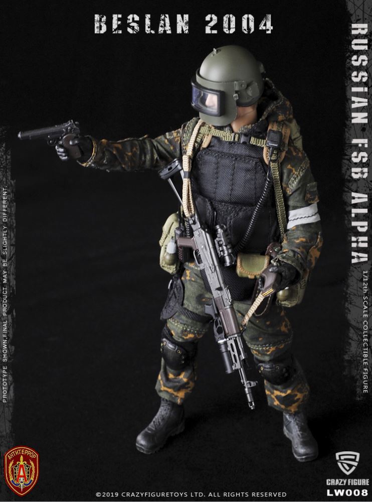 Crazy Figure : 1/12 Russian Alpha Special Forces-Grenade Hand