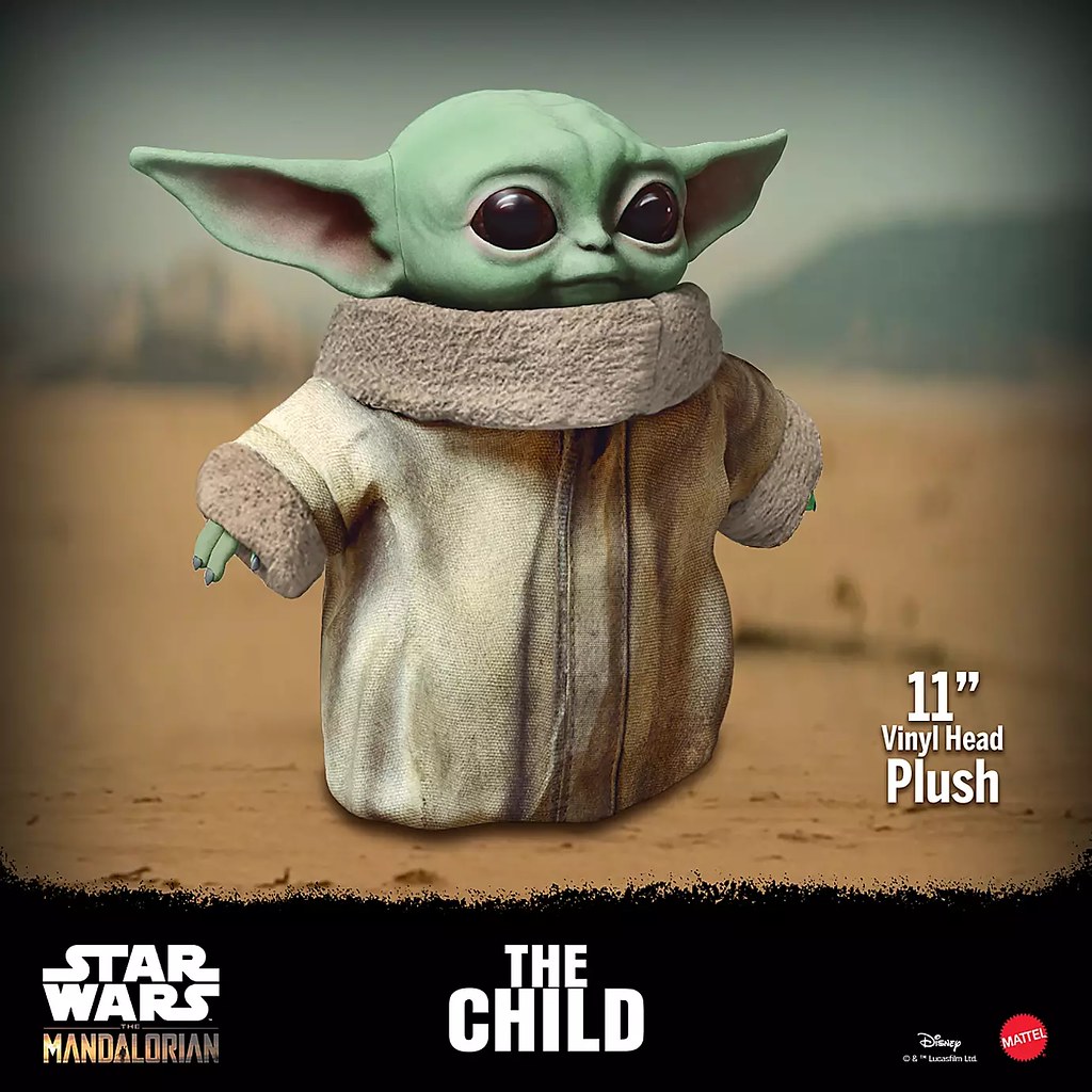 Mattel 1/1 scale The Mandalorian - Yoda Baby