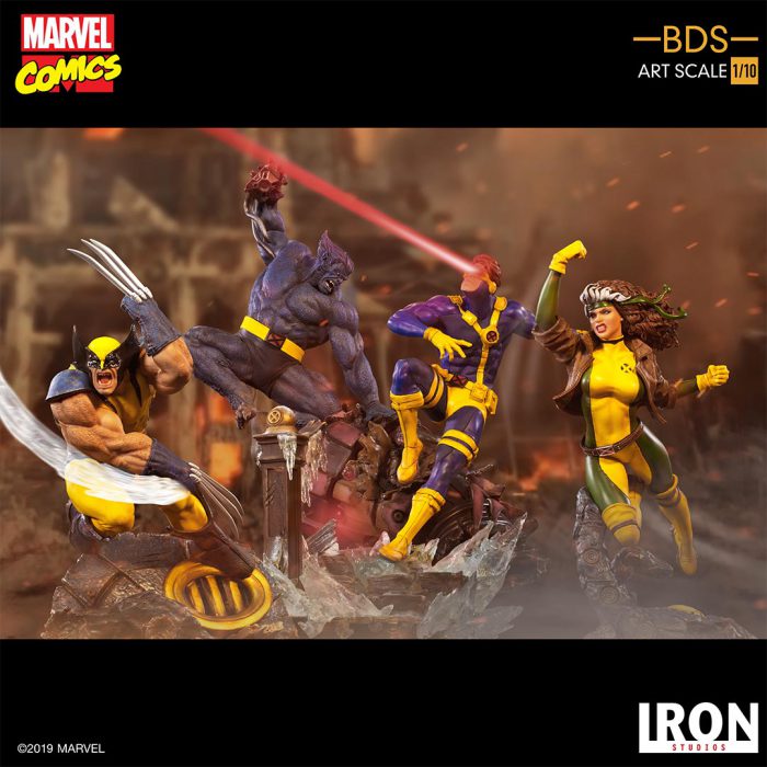 Iron Studios: X-Men Battle Diorama Series Cyclops Statue