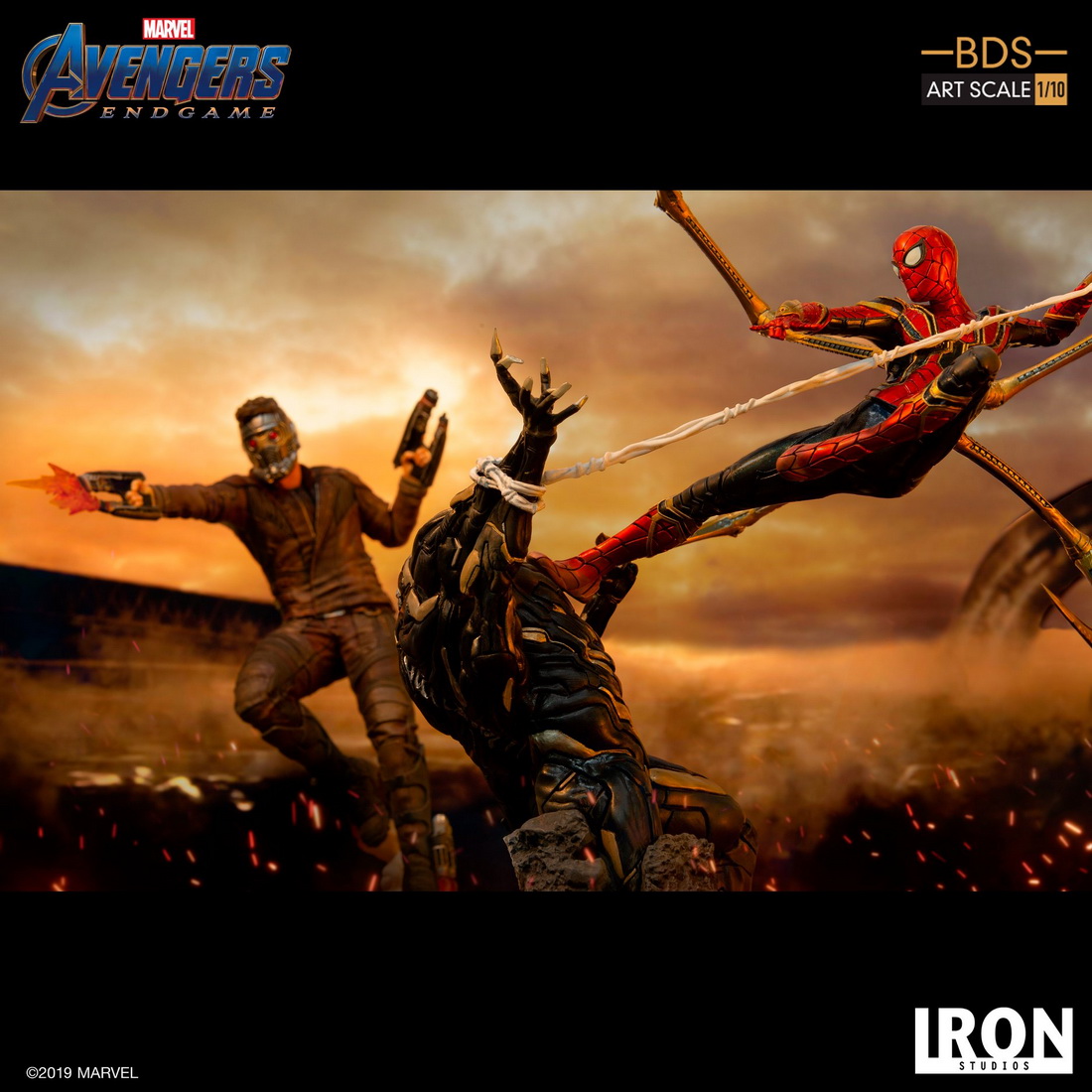 Ironstudio Iron Spider Vs Outrider