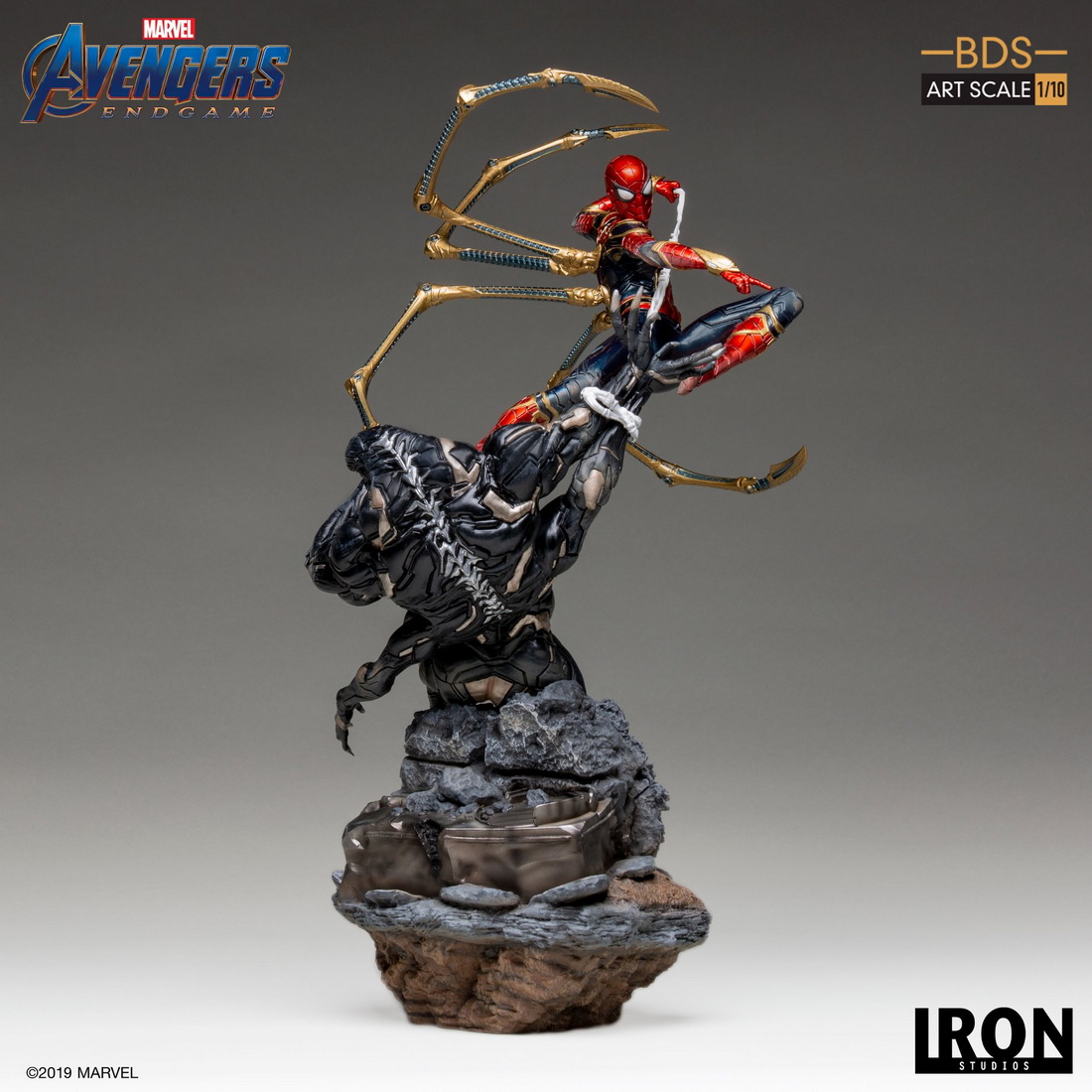 Ironstudio Iron Spider Vs Outrider