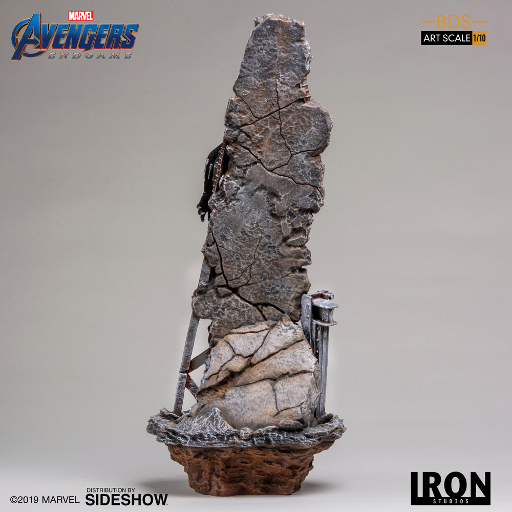 Iron Studios 1/10 art scale end game Black Panther statue