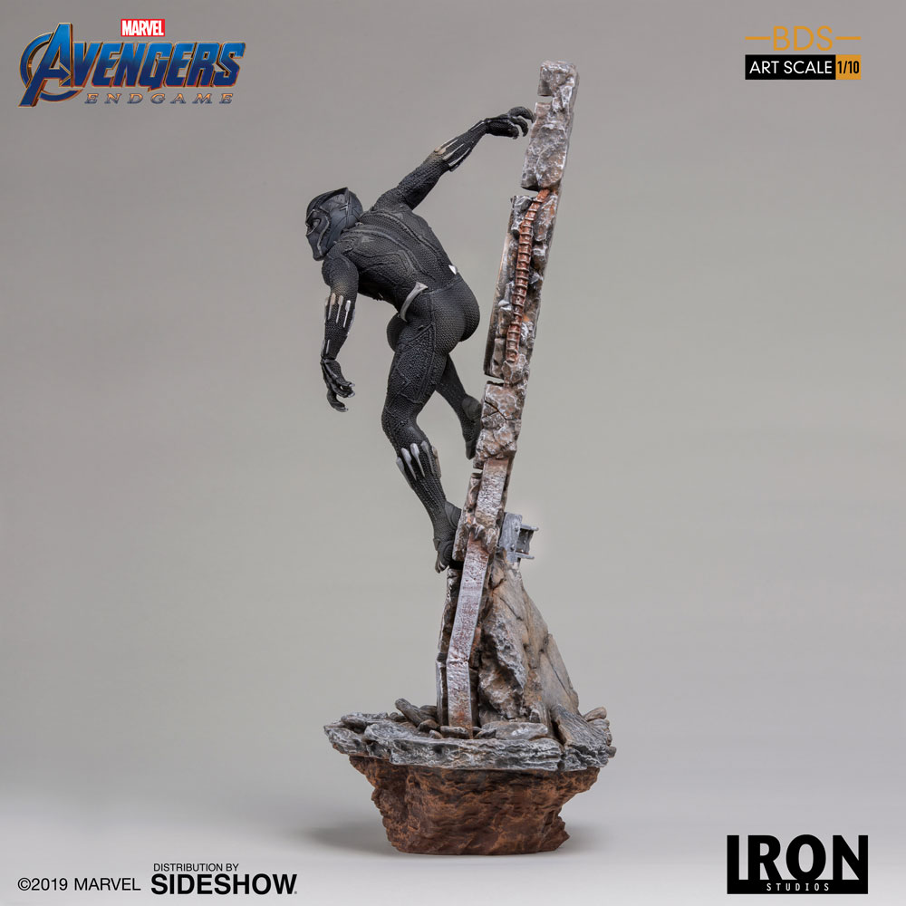 Iron Studios 1/10 art scale end game Black Panther statue