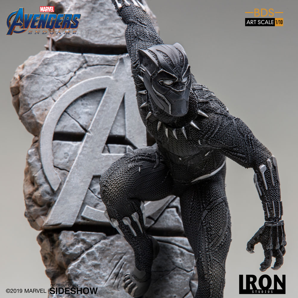 Iron Studios 1/10 art scale end game Black Panther statue