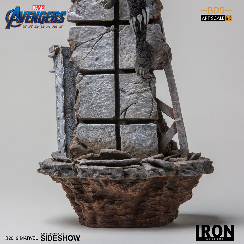Iron Studios 1/10 art scale end game Black Panther statue