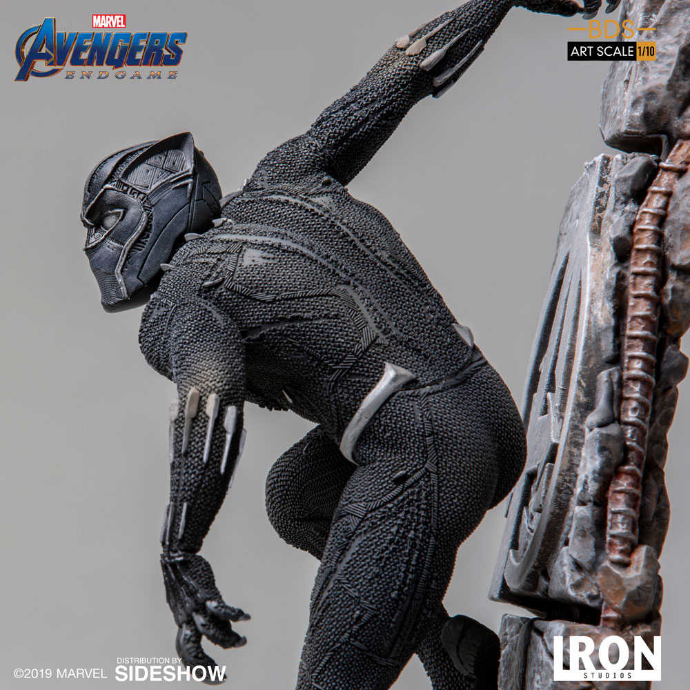 Iron Studios 1/10 art scale end game Black Panther statue