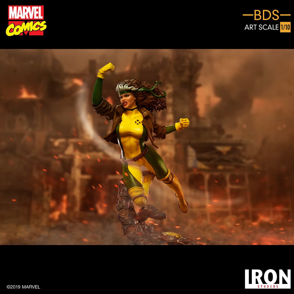 Iron Studios Battle Diorama Collection Marvel Comics Rogue 1/10 Proportion Statue