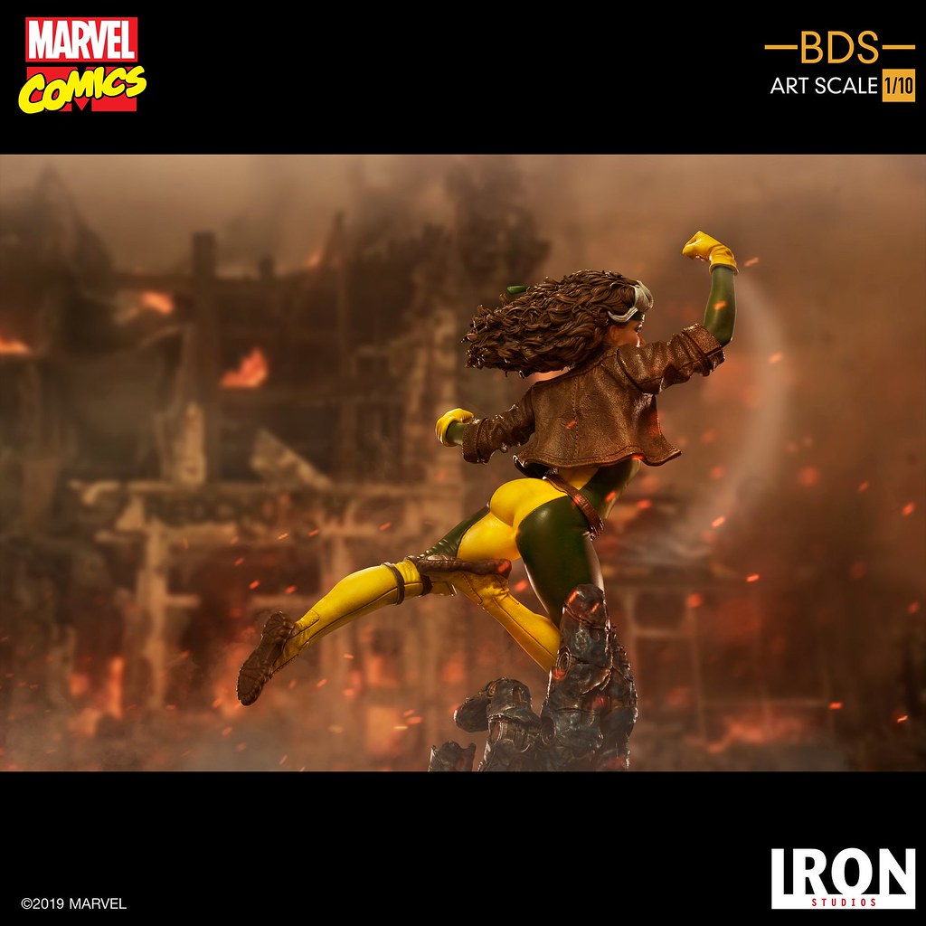 Iron Studios Battle Diorama Collection Marvel Comics Rogue 1/10 Proportion Statue