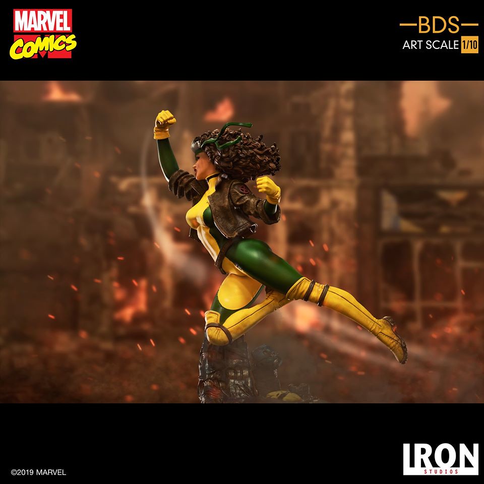 Iron Studios Battle Diorama Collection Marvel Comics Rogue 1/10 Proportion Statue