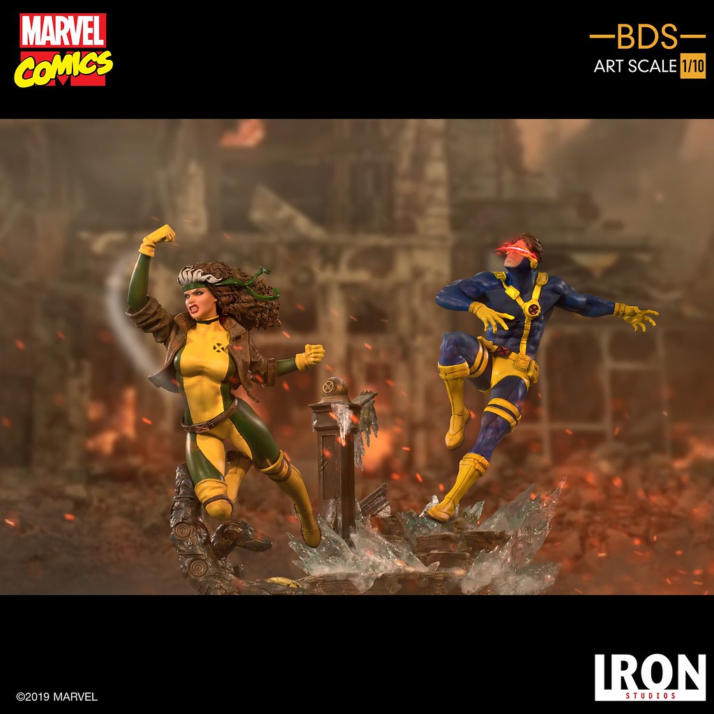 Iron Studios Battle Diorama Collection Marvel Comics Rogue 1/10 Proportion Statue