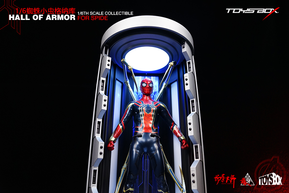 TOYS-BOX : 1/6 TB088 Hall Of Armor For Spide