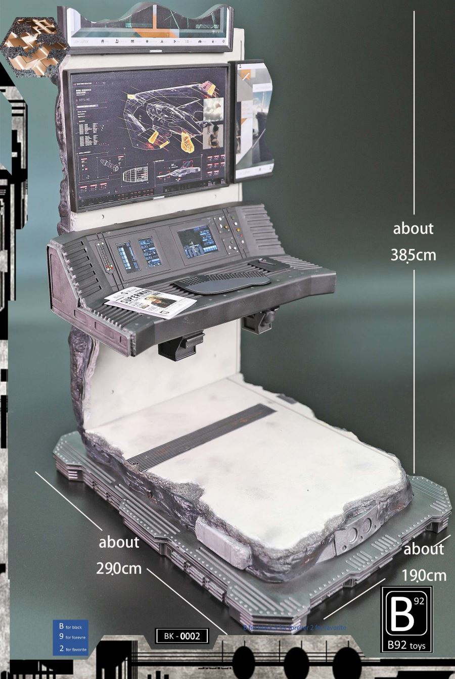 B92 toys : 1/6 Bat workshop Scene display platform BK-0002