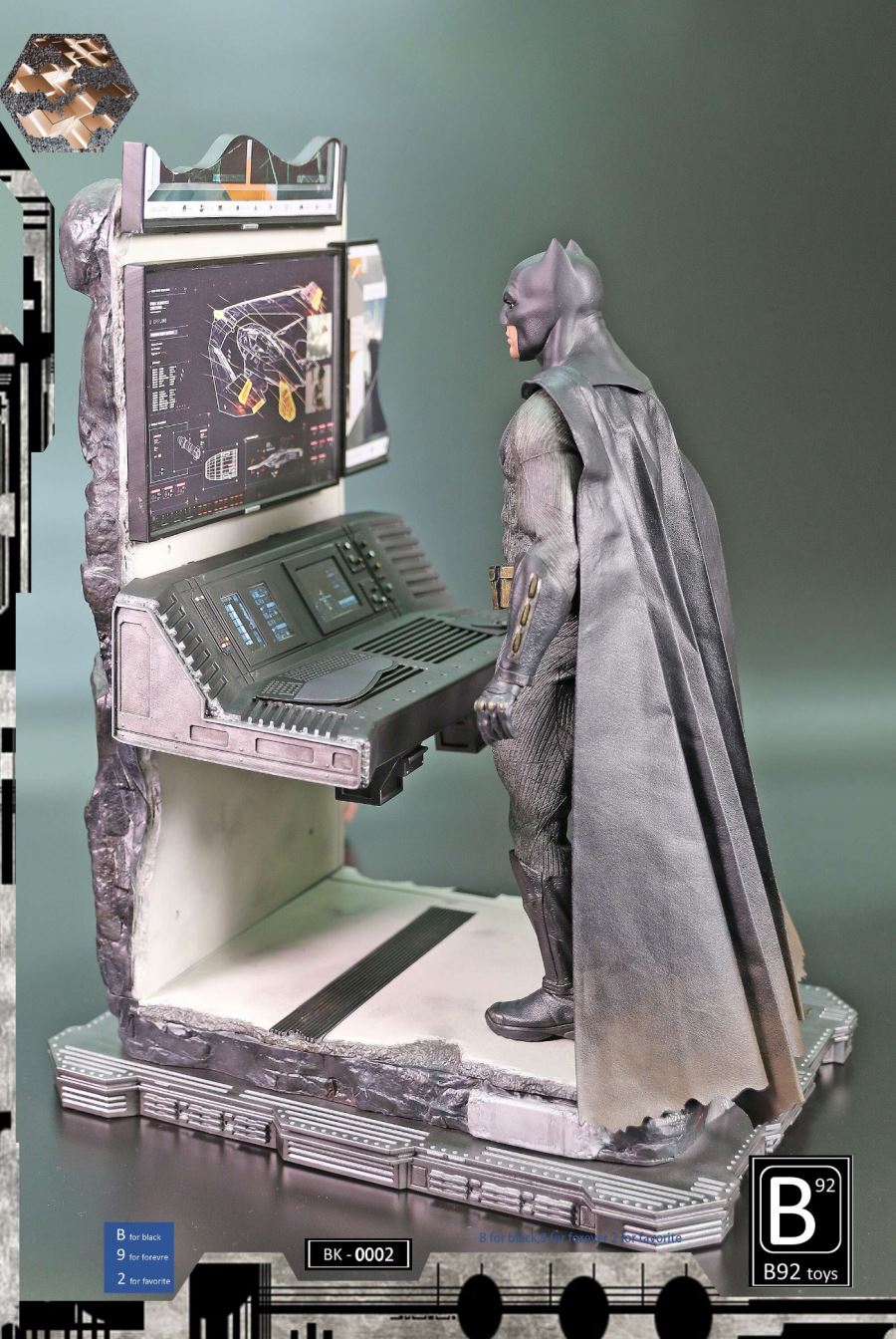 B92 toys : 1/6 Bat workshop Scene display platform BK-0002