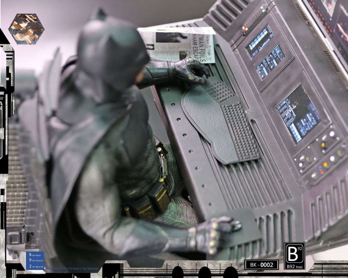 B92 toys : 1/6 Bat workshop Scene display platform BK-0002