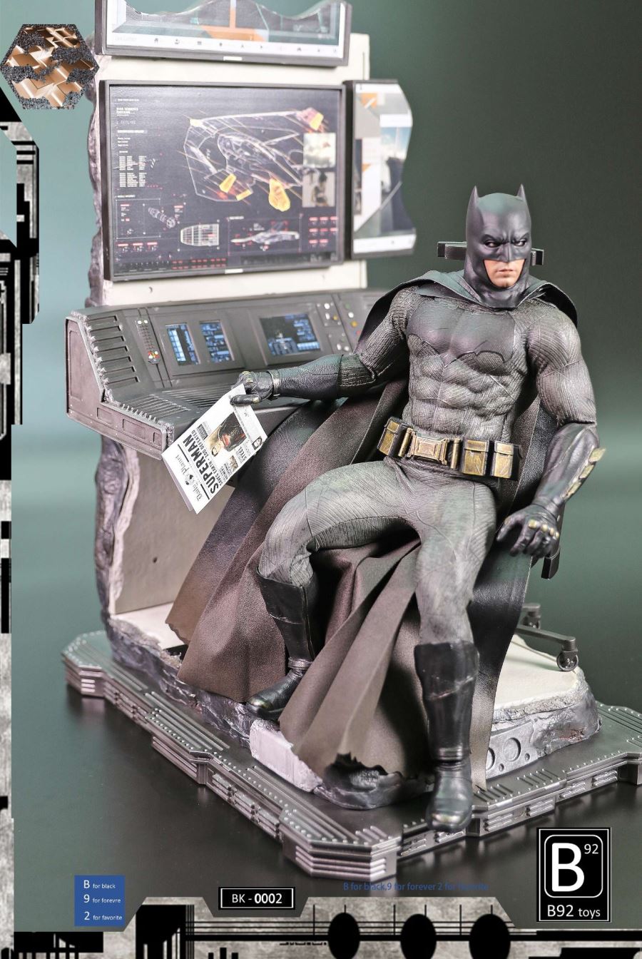 B92 toys : 1/6 Bat workshop Scene display platform BK-0002