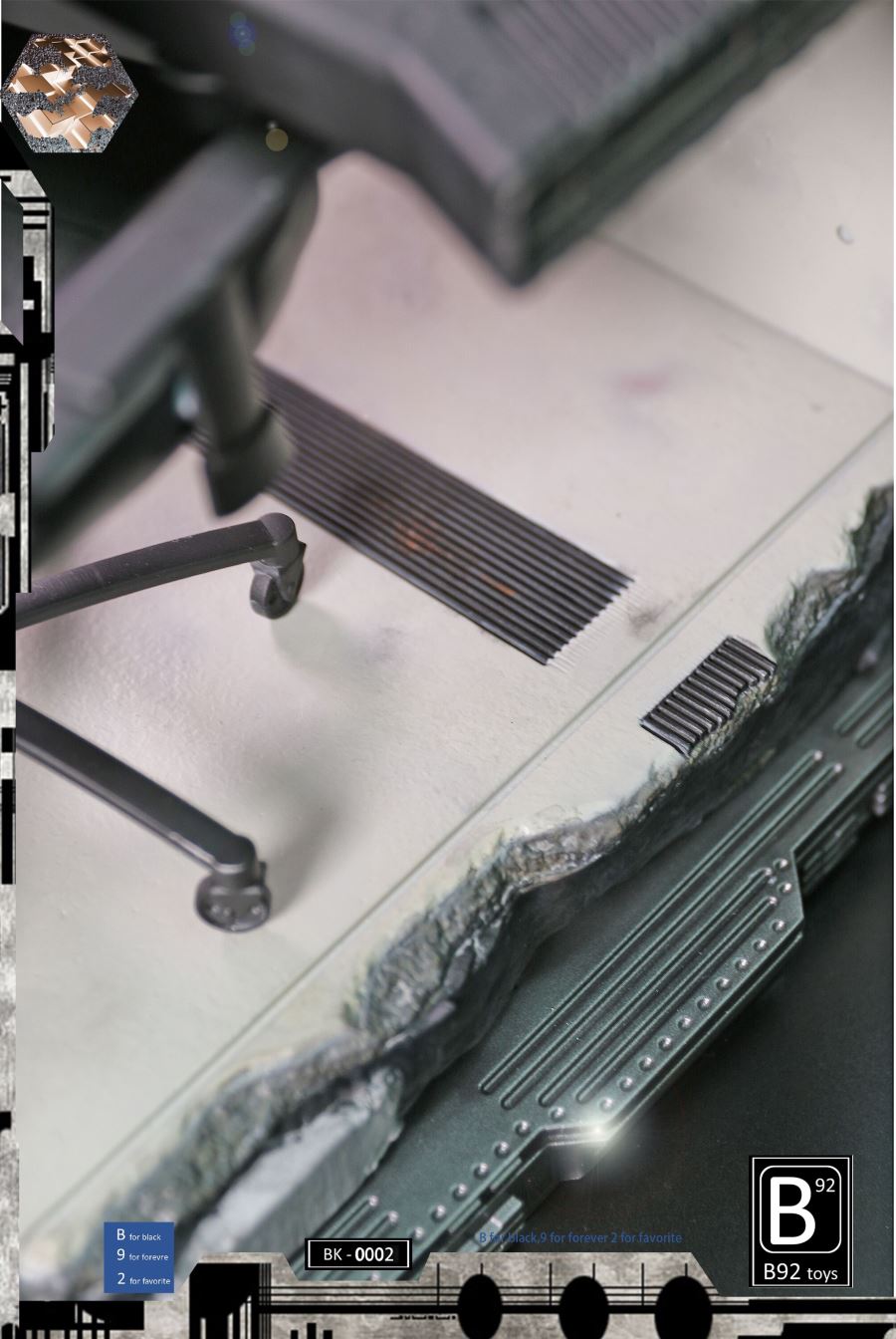 B92 toys : 1/6 Bat workshop Scene display platform BK-0002