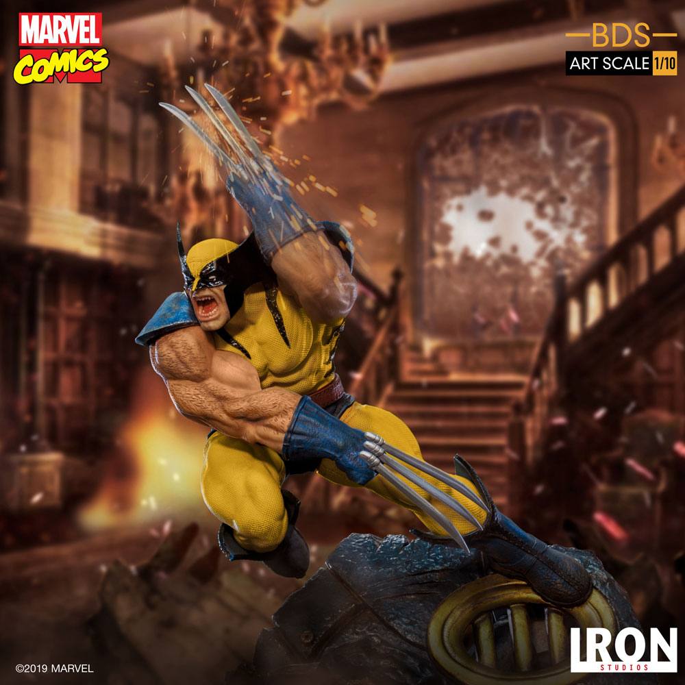 MARVEL COMICS STATUE 1/10 BDS ART SCALE WOLVERINE 22 CM (Iron Studios)