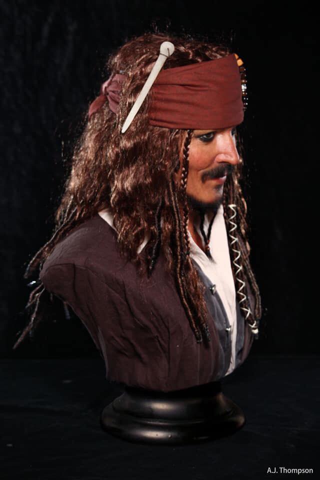 Sparrow Bust By A.J. Thompson