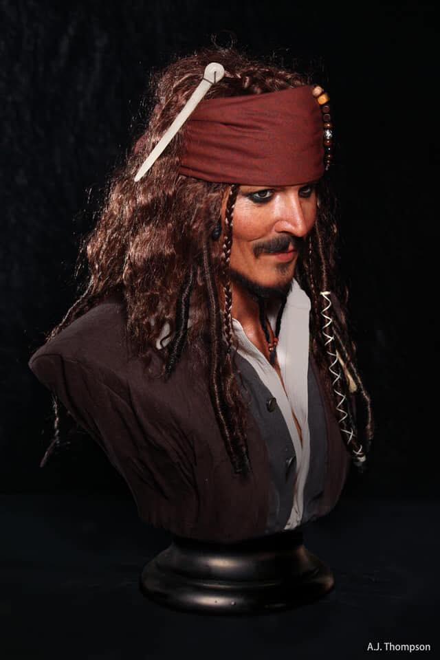 Sparrow Bust By A.J. Thompson