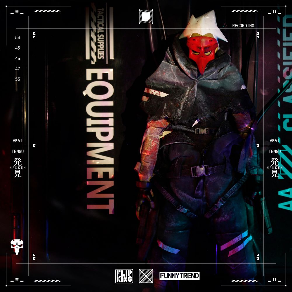 FTP music FLIP KING TENGU AKAI 12 inch movable doll / NYX BRICK