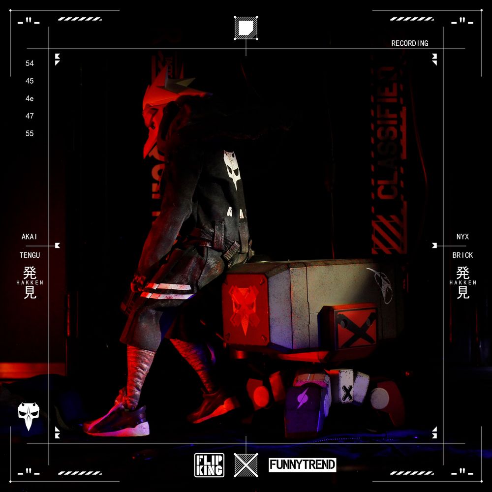 FTP music FLIP KING TENGU AKAI 12 inch movable doll / NYX BRICK