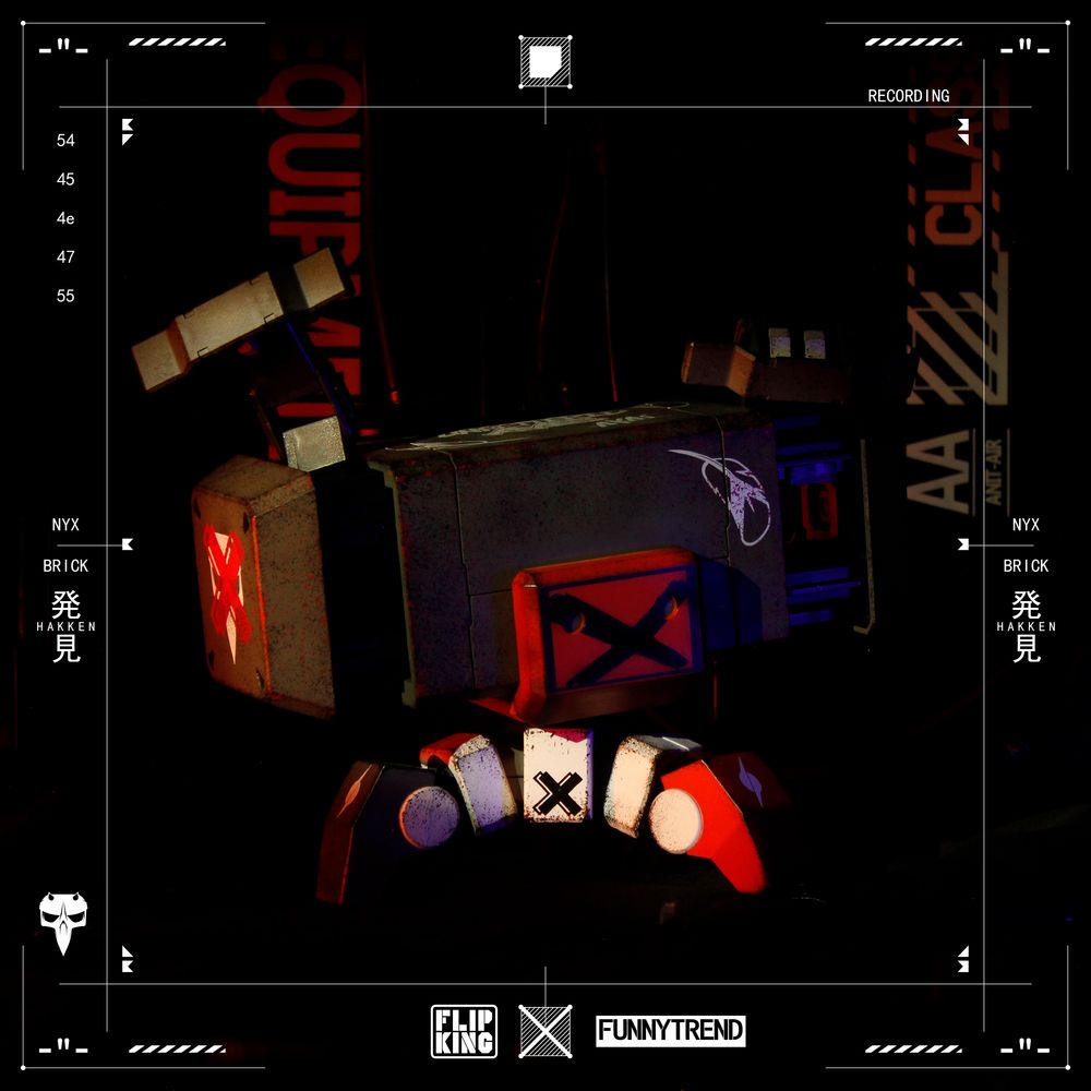 FTP music FLIP KING TENGU AKAI 12 inch movable doll / NYX BRICK