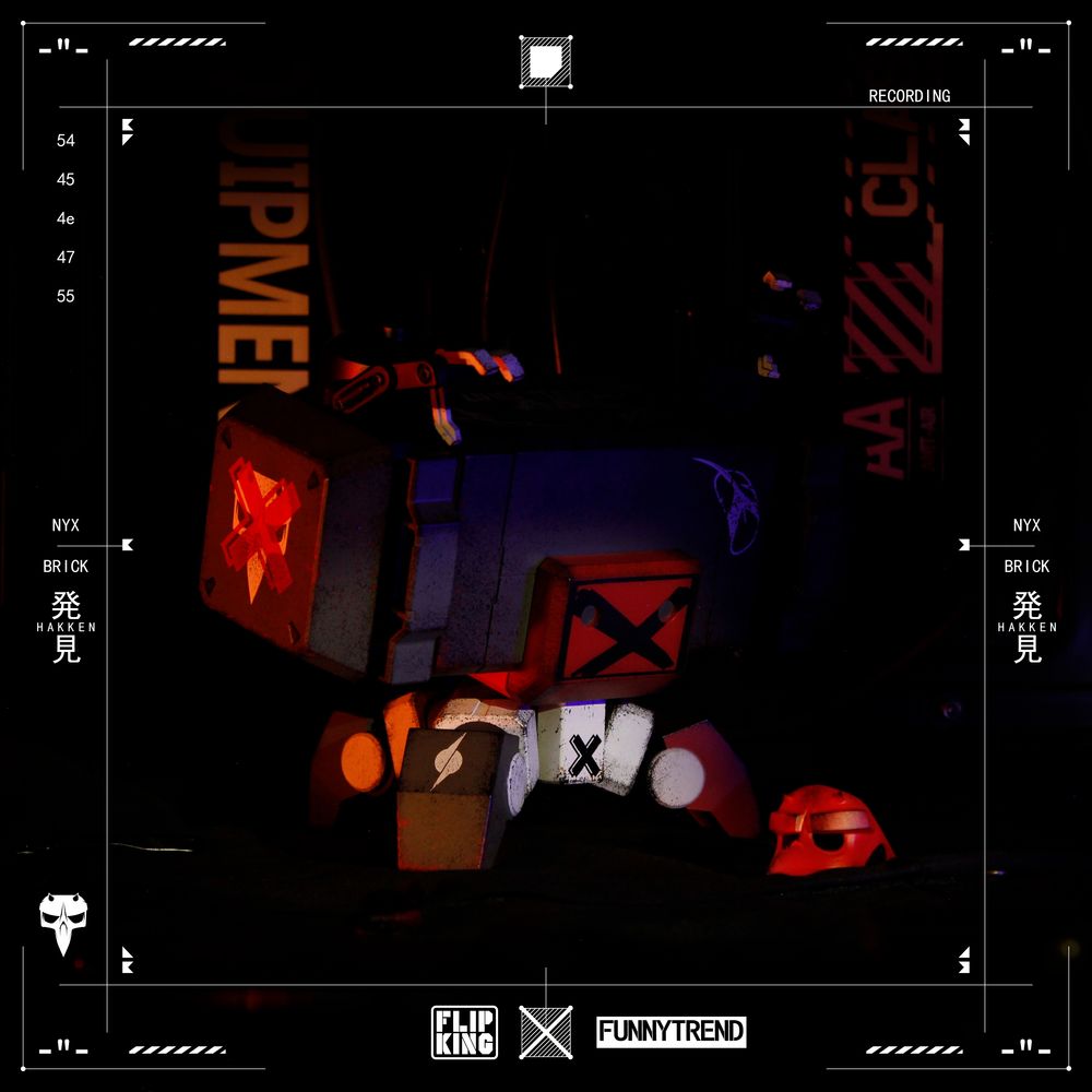 FTP music FLIP KING TENGU AKAI 12 inch movable doll / NYX BRICK