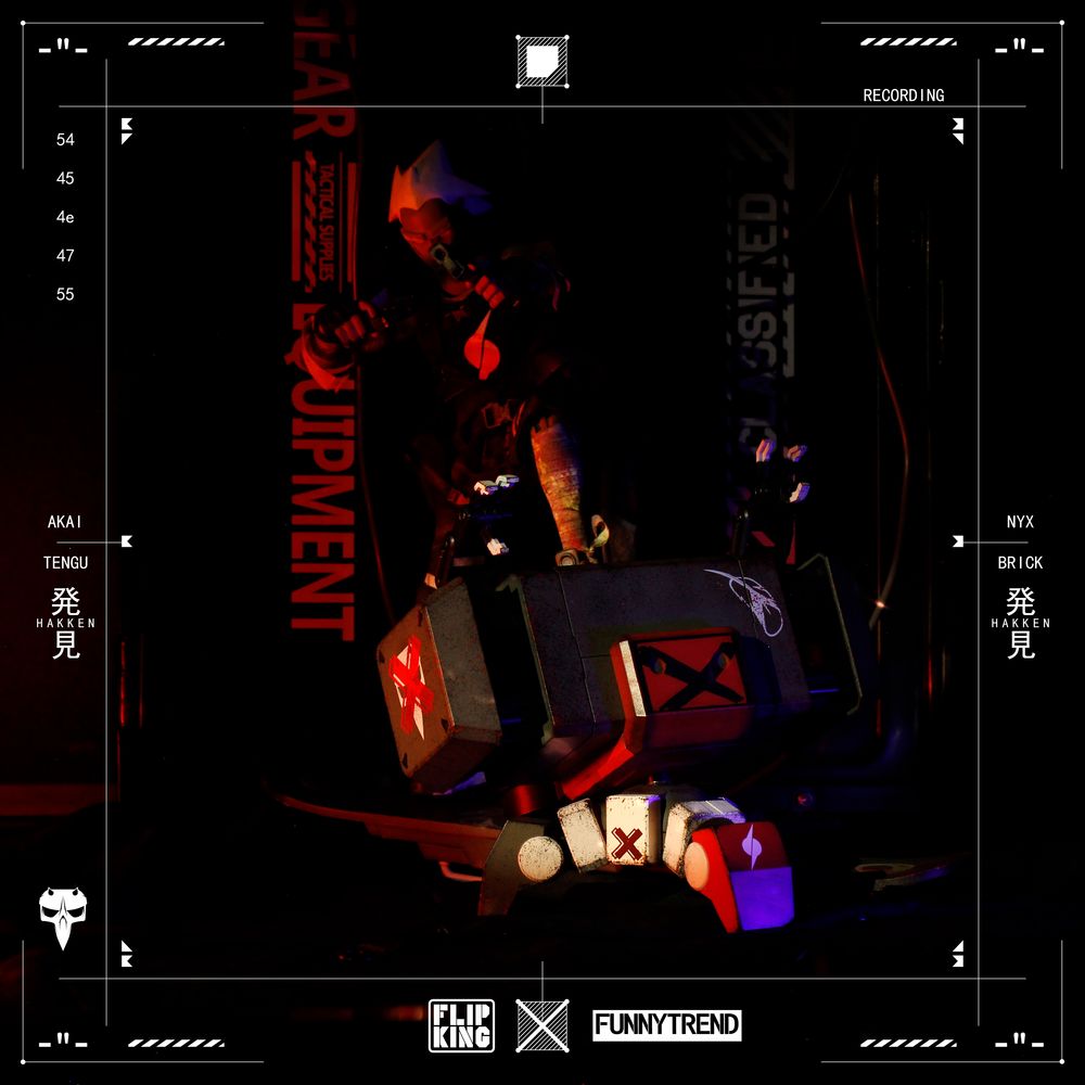FTP music FLIP KING TENGU AKAI 12 inch movable doll / NYX BRICK