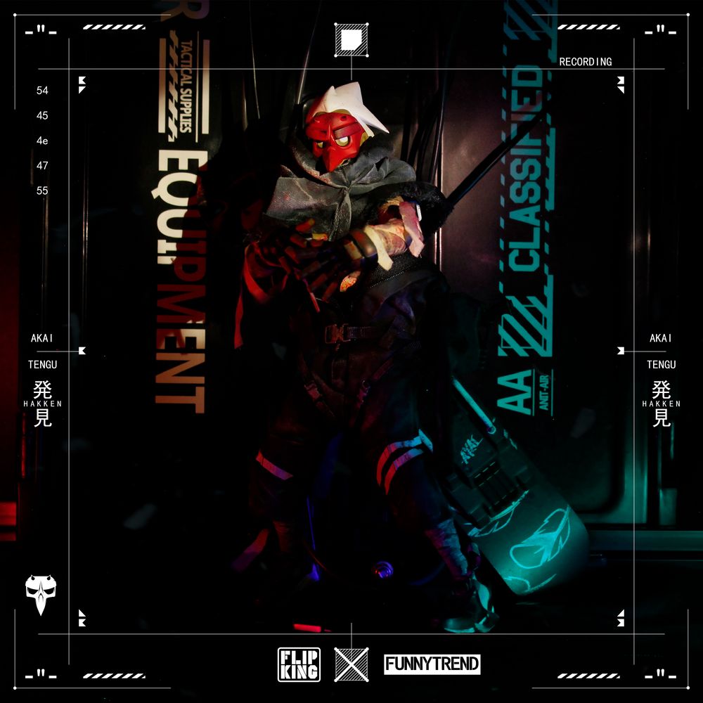 FTP music FLIP KING TENGU AKAI 12 inch movable doll / NYX BRICK