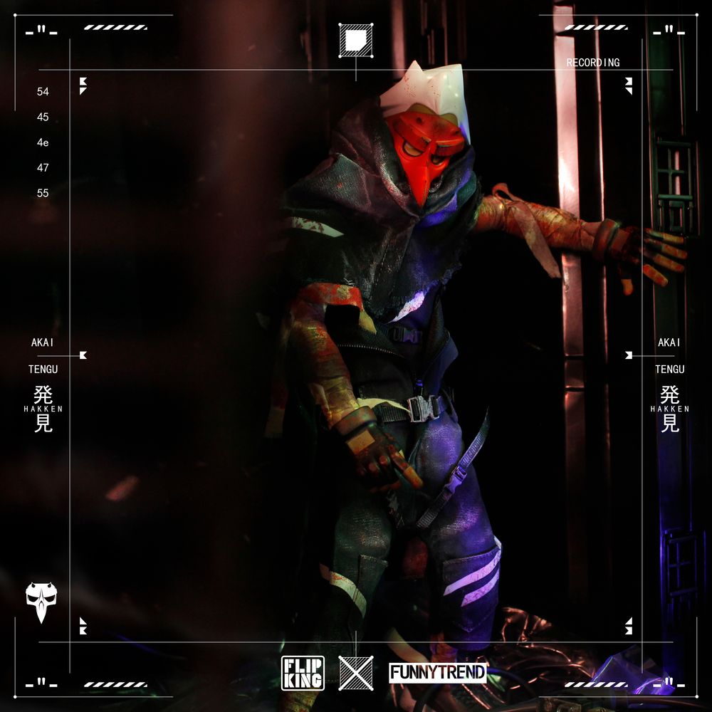 FTP music FLIP KING TENGU AKAI 12 inch movable doll / NYX BRICK