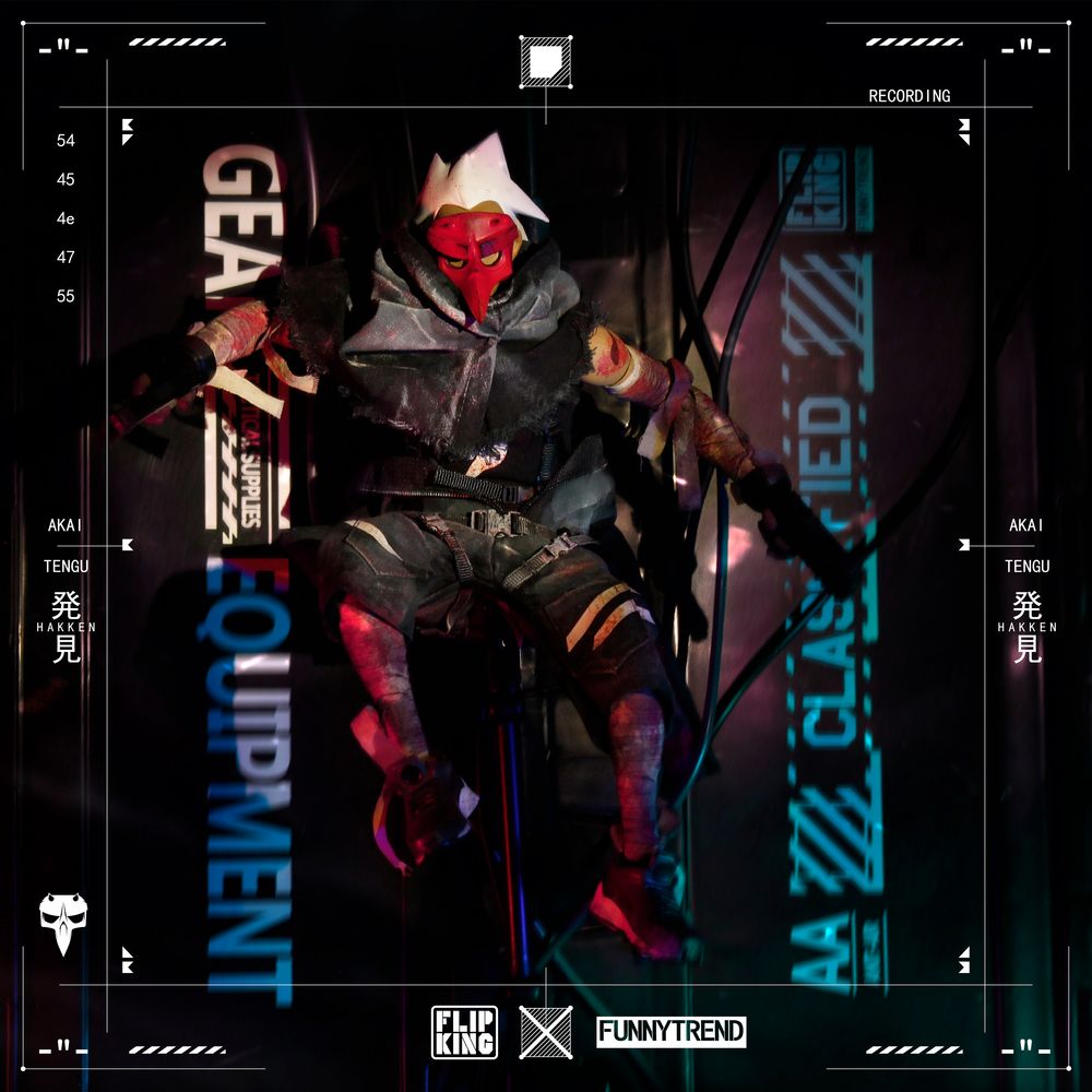 FTP music FLIP KING TENGU AKAI 12 inch movable doll / NYX BRICK
