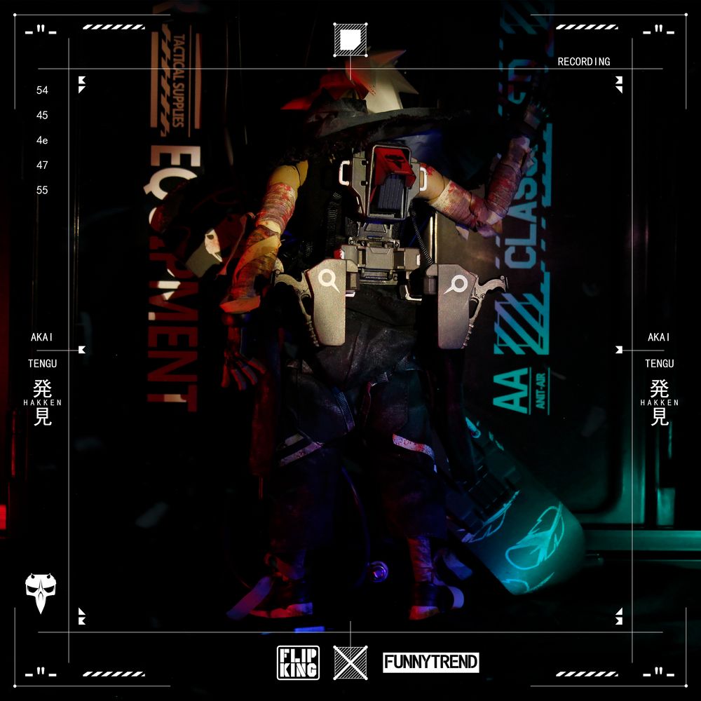 FTP music FLIP KING TENGU AKAI 12 inch movable doll / NYX BRICK