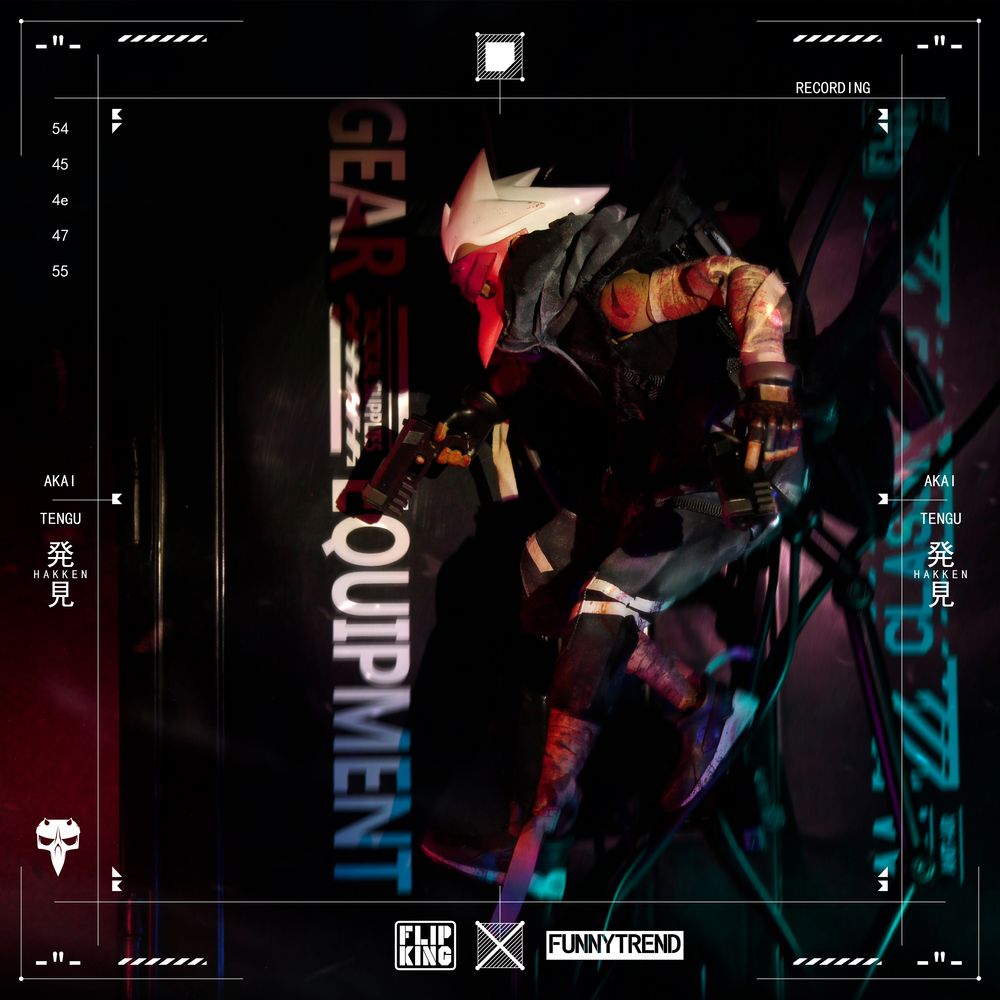 FTP music FLIP KING TENGU AKAI 12 inch movable doll / NYX BRICK