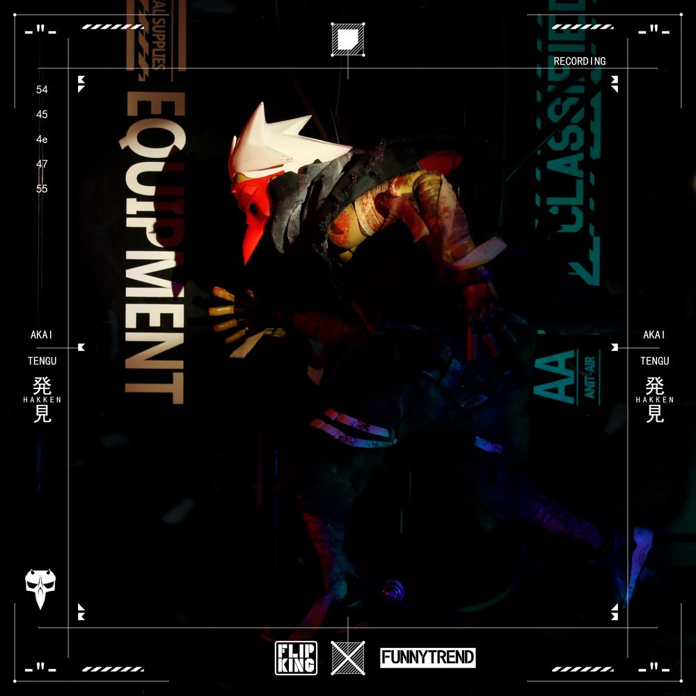 FTP music FLIP KING TENGU AKAI 12 inch movable doll / NYX BRICK