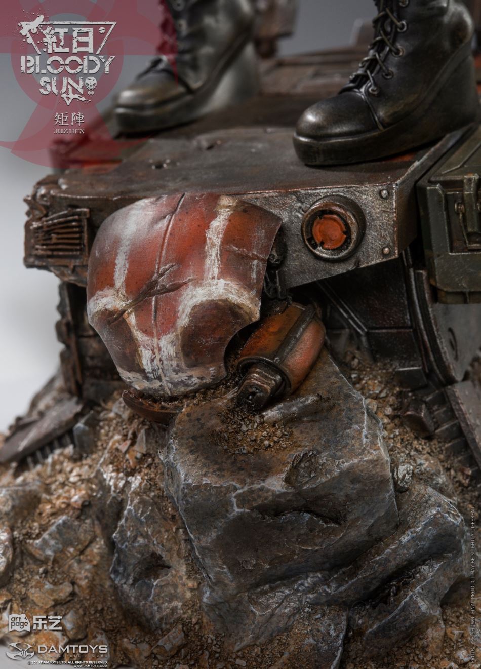 DAMTOYS x Music Art x Matrix Joint Launch [Red Day] Series 1/6 Dum Full Body Statue