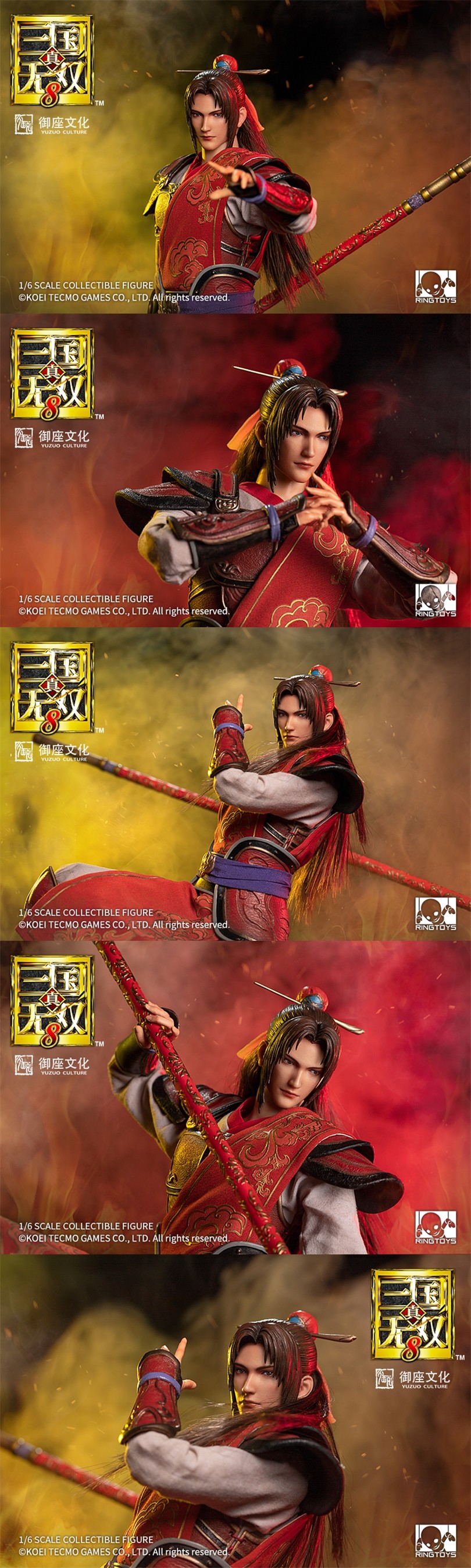 RingToys : 1/6 Three Kingdoms Warriors - Zhou Yu