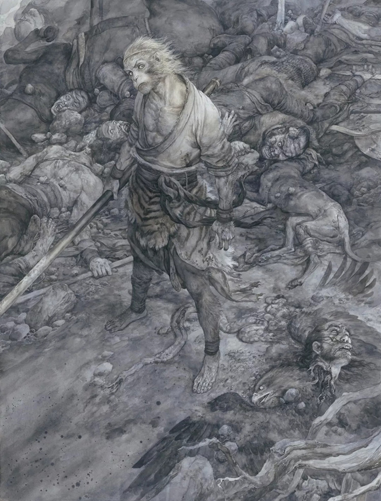 Fujimoto Keiji - Ghosts and Spirits color resin